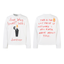 Omirad Flame Doodle Emotional Graphic Long Sleeve Tee