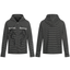 Omirad Striped Graphic Zip Hoodie