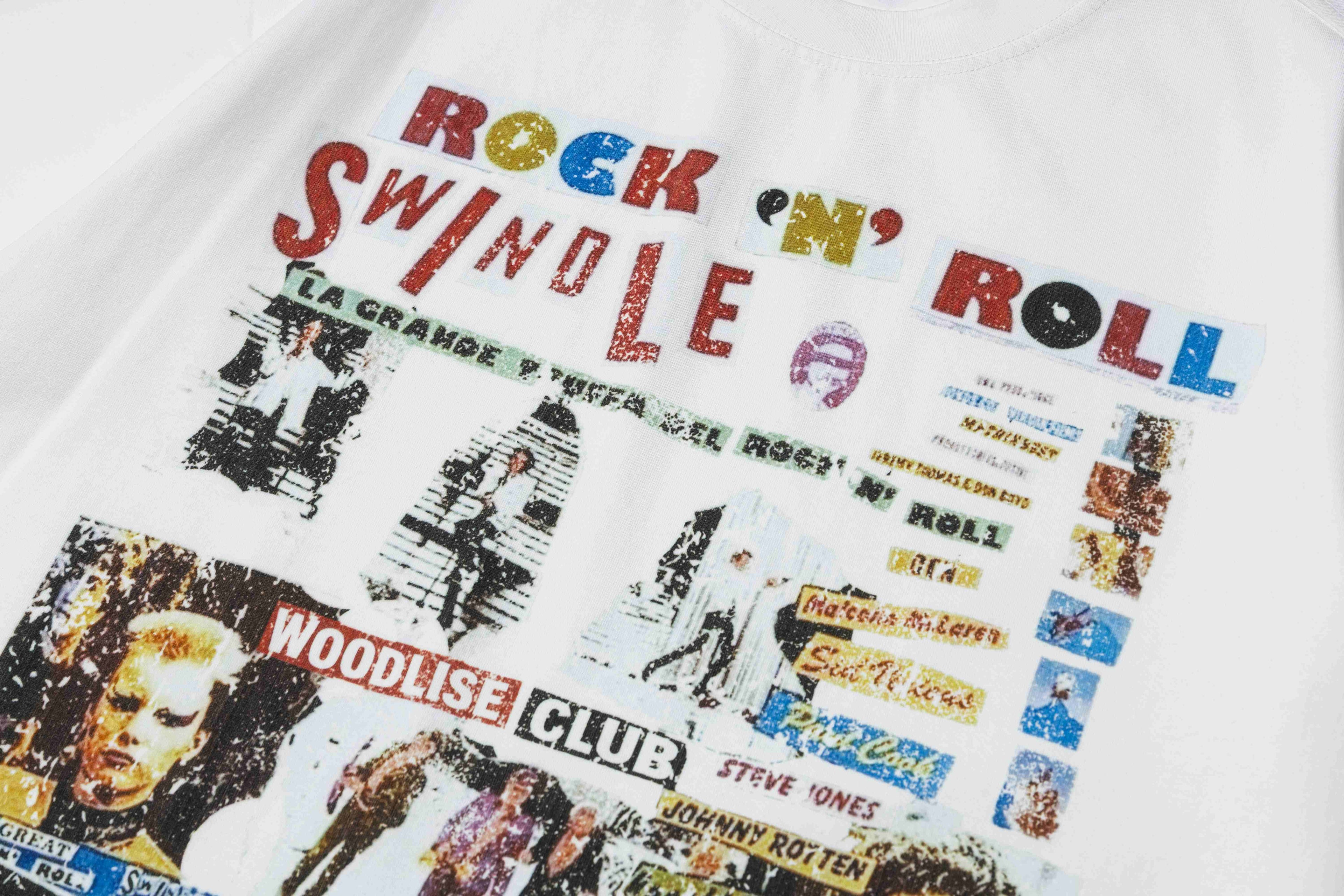 Omirad Rock Collage Graphic Tee
