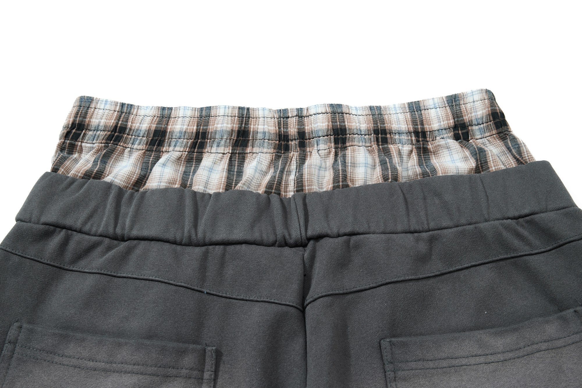 Omirad Vintage Leopard Layered Sweatpants