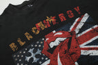 Omirad Vintage Graphic Waffle Long Sleeve Tee