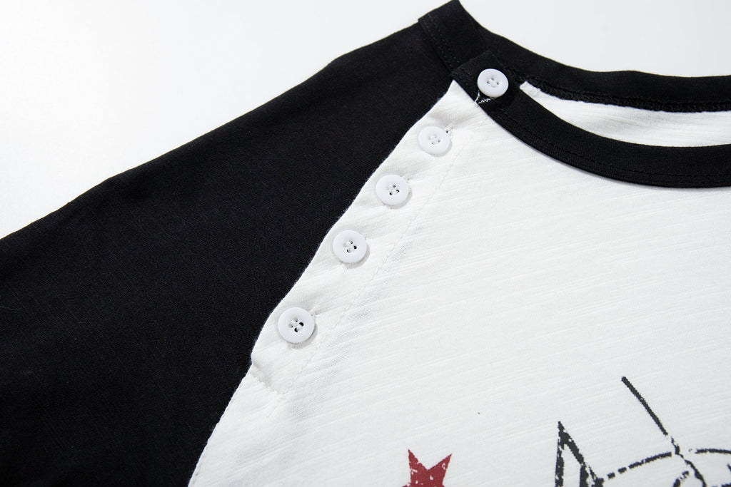 Omirad Music Notes Raglan Long Sleeve