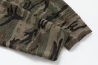 Omirad Layered Camo Sleeve Washed T-Shirt