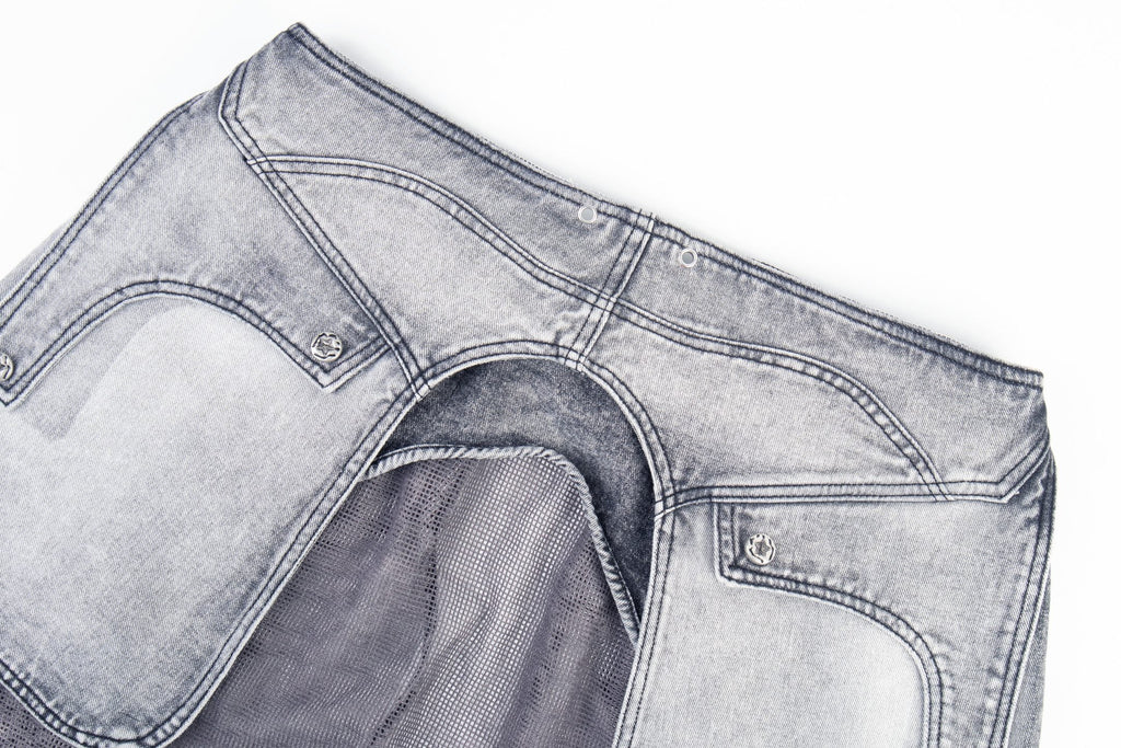 Omirad Convertible Utility Baggy Jeans