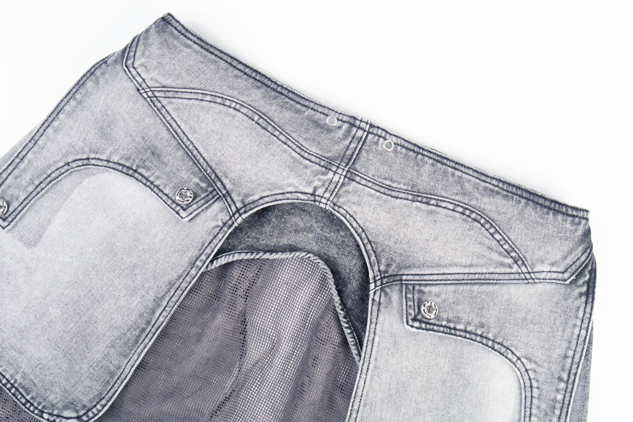 Omirad Convertible Utility Baggy Jeans