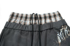 Omirad Vintage Leopard Layered Sweatpants