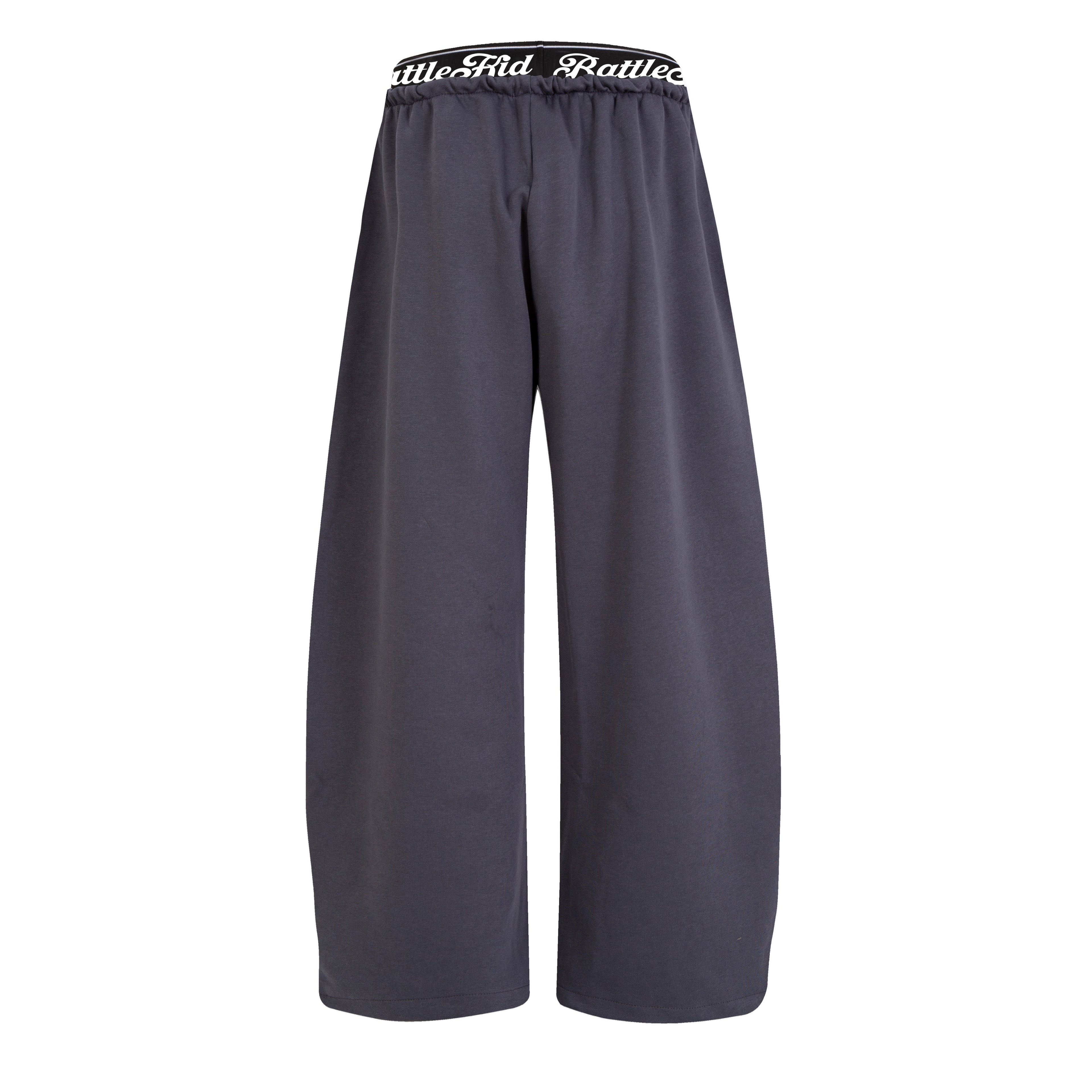 Omirad Script Logo Wide-Leg Sweatpants