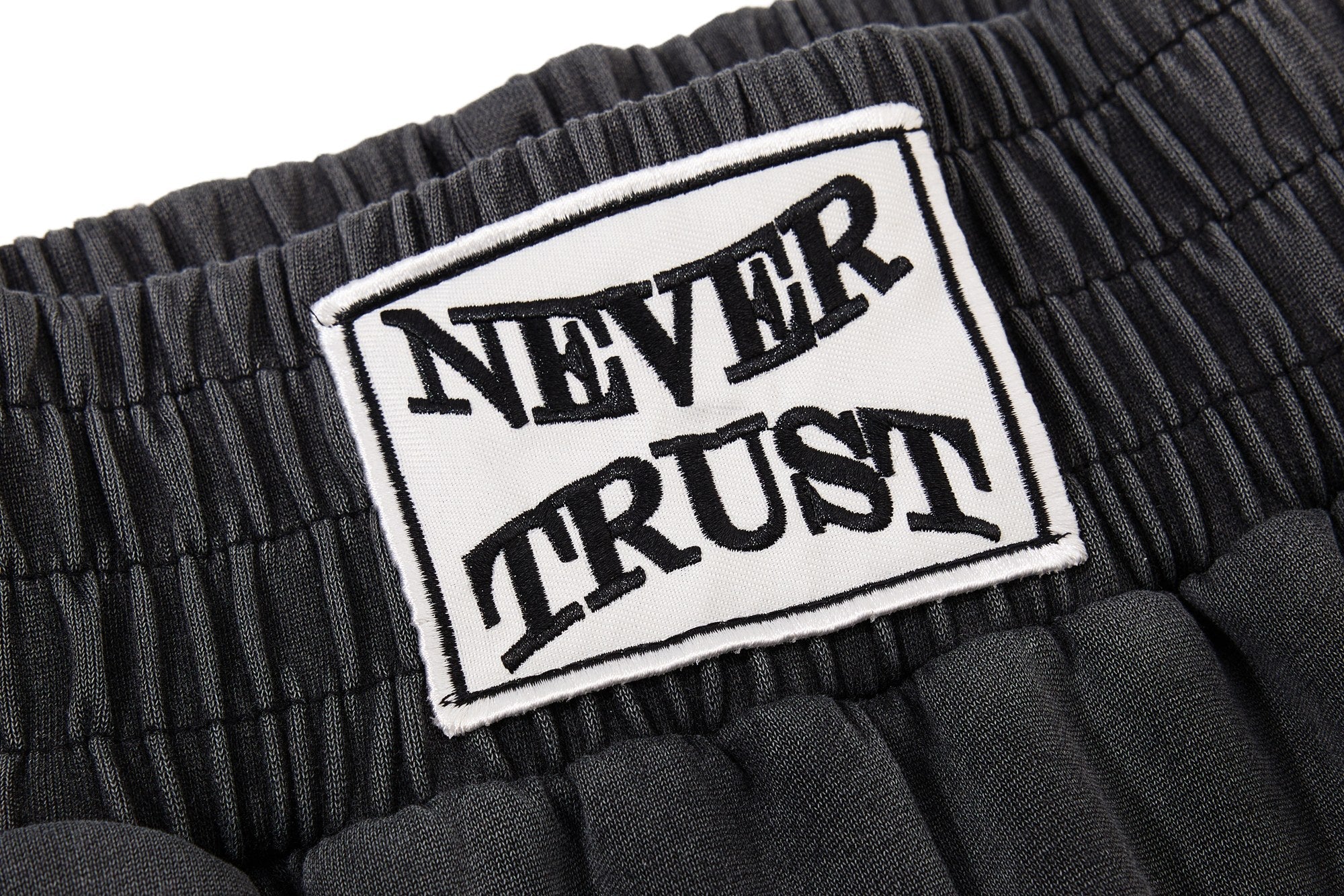 Omirad Cracked Logo Wide-Leg Sweatpants
