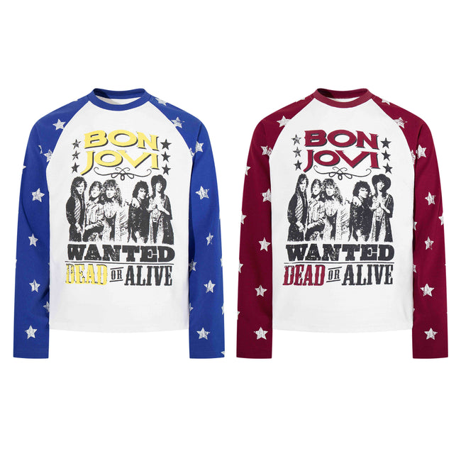 Omirad Vintage Raglan Graphic Long Sleeve Hover Image