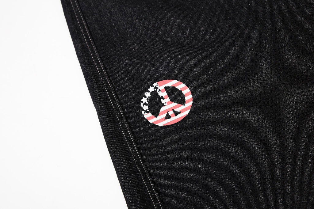 Omirad Vintage Flag Baggy Jeans