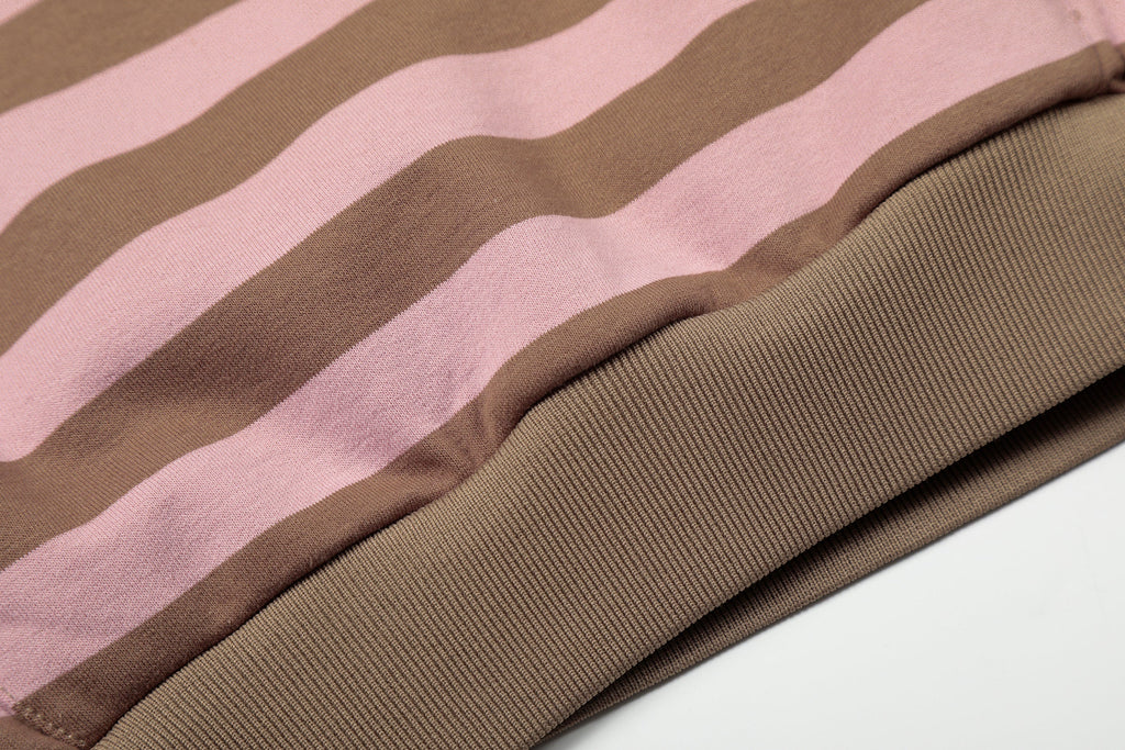 Omirad Striped Rugby Hoodie