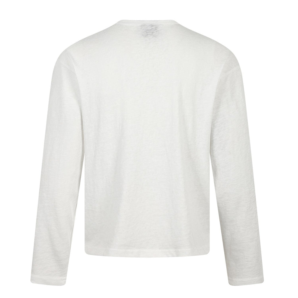 Omirad Vintage Sketch Henley Long Sleeve Tee