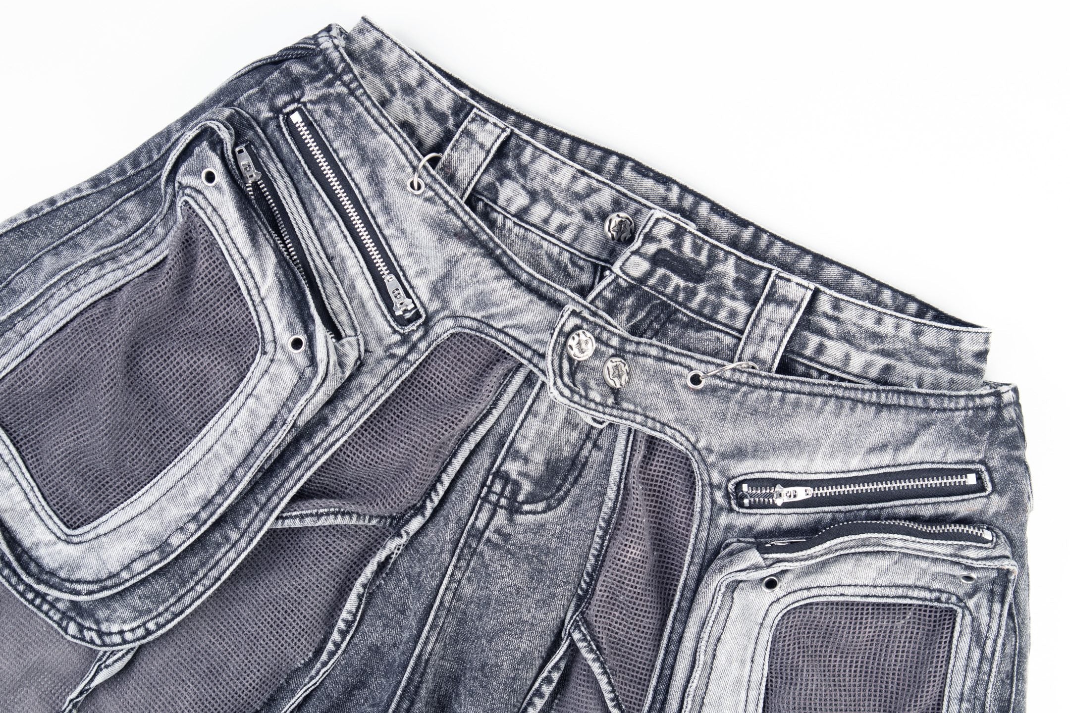 Omirad Convertible Utility Baggy Jeans