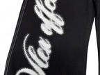 Omirad Angel Wing Graffiti Wide-Leg Jeans