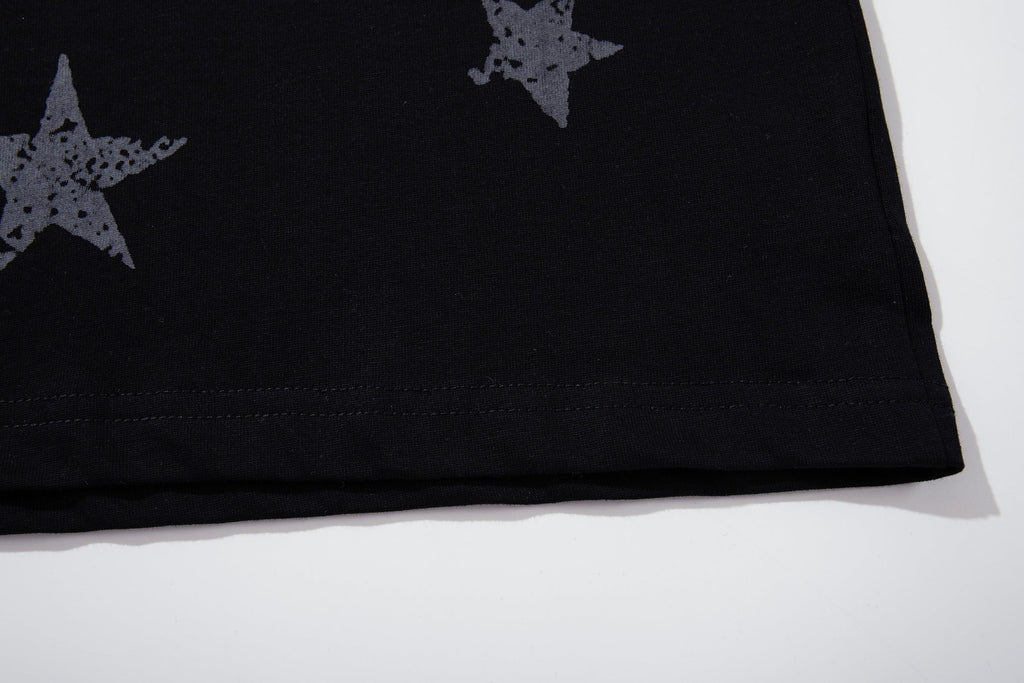 Omirad Star Graphic Raglan Long Sleeve