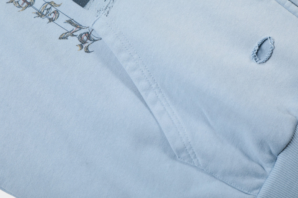 Omirad Collage Graphic Zip-Up Hoodie