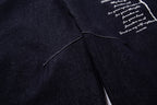 Omirad Gothic Script Wide-Leg Jeans