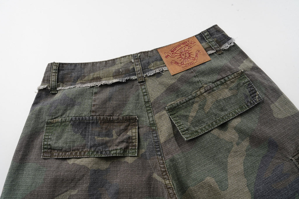 Omirad Camouflage Cargo Shorts