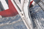 Omirad Layered Star Print Balloon Jeans