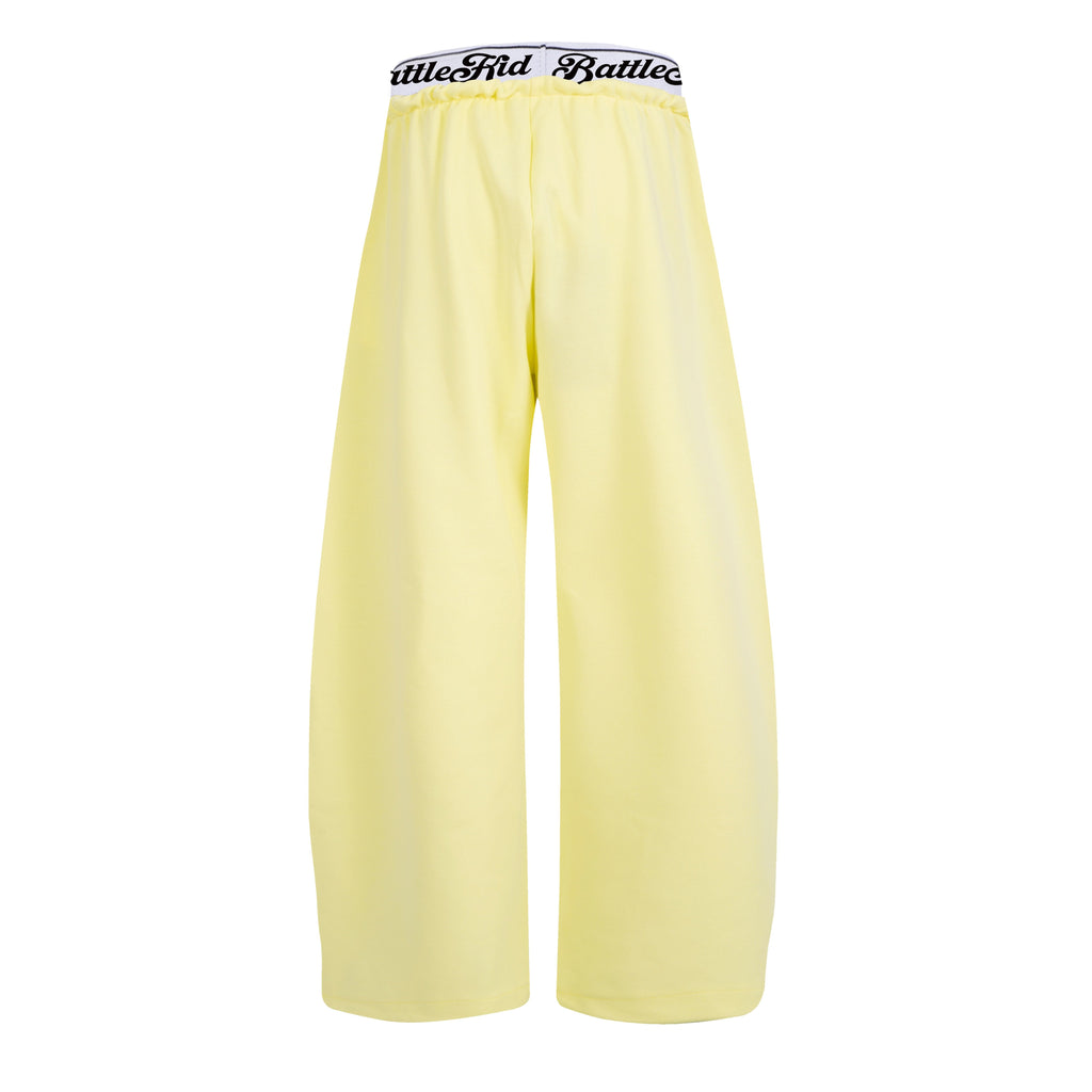 Omirad Script Logo Wide-Leg Sweatpants