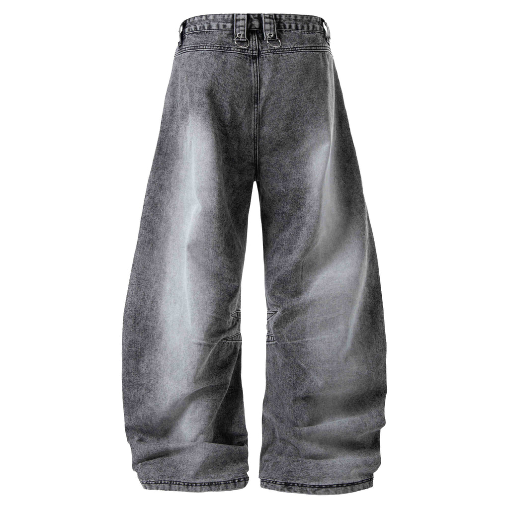 Omirad Convertible Utility Baggy Jeans