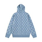 Omirad DK Allover Knit Zip Hoodie