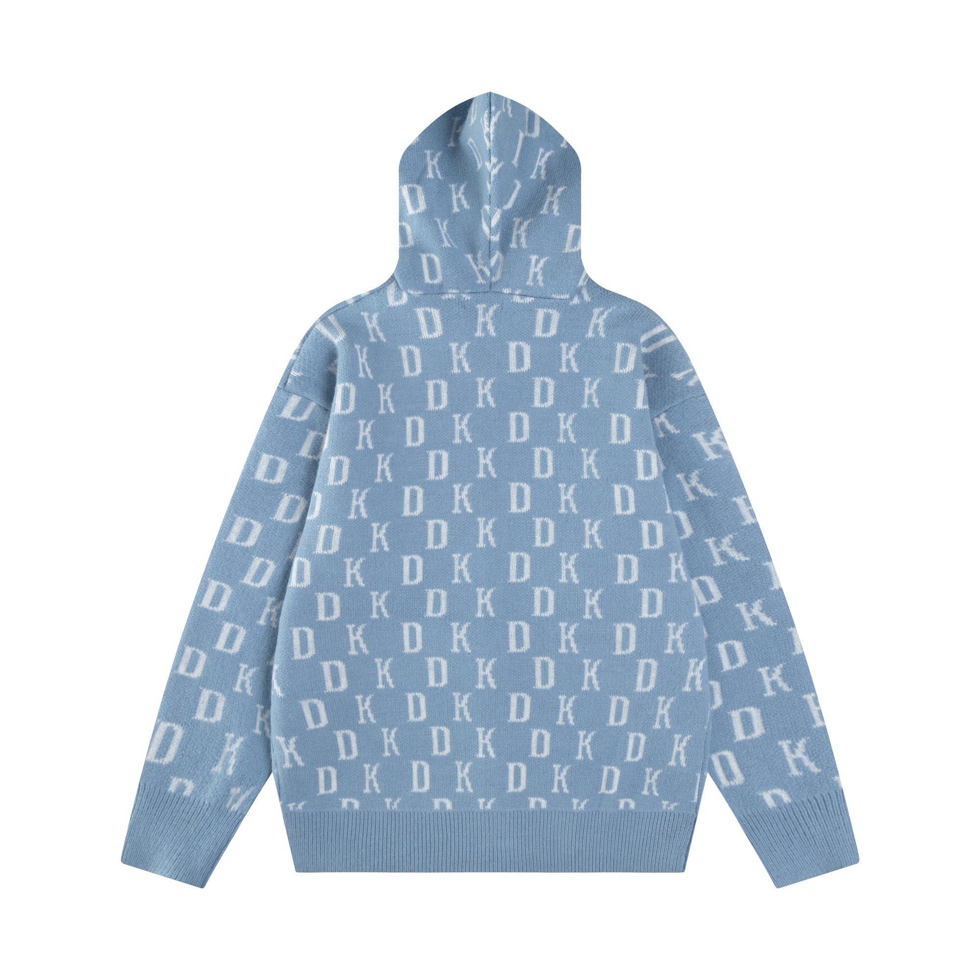Omirad DK Allover Knit Zip Hoodie