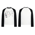 Omirad Music Notes Raglan Long Sleeve