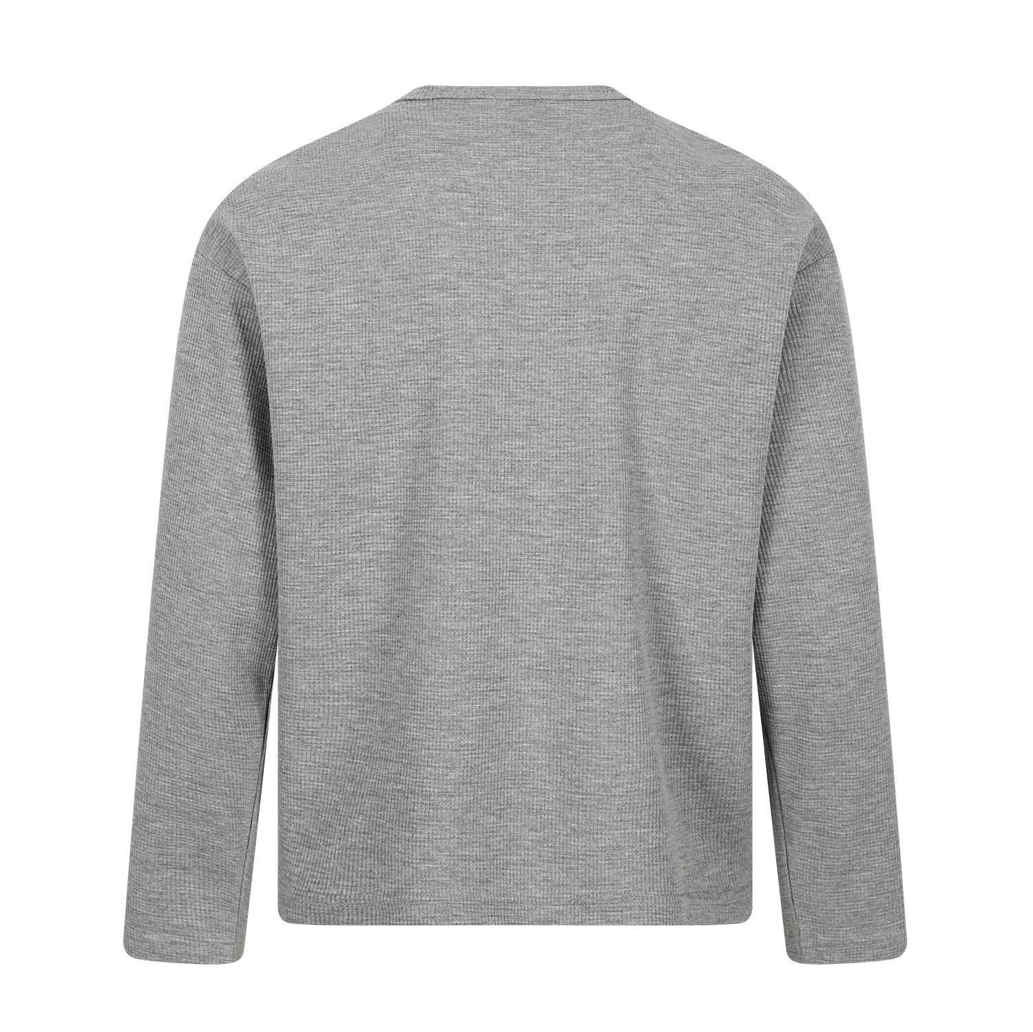 Omirad Cross Graphic Waffle Henley Tee