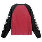 Omirad Anime Graphic Raglan Long Sleeve Tee