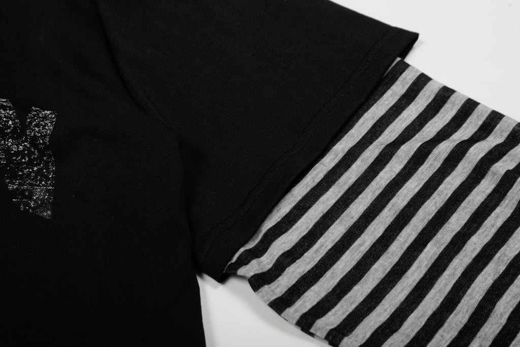 Omirad Layered Graphic Long Sleeve Tee