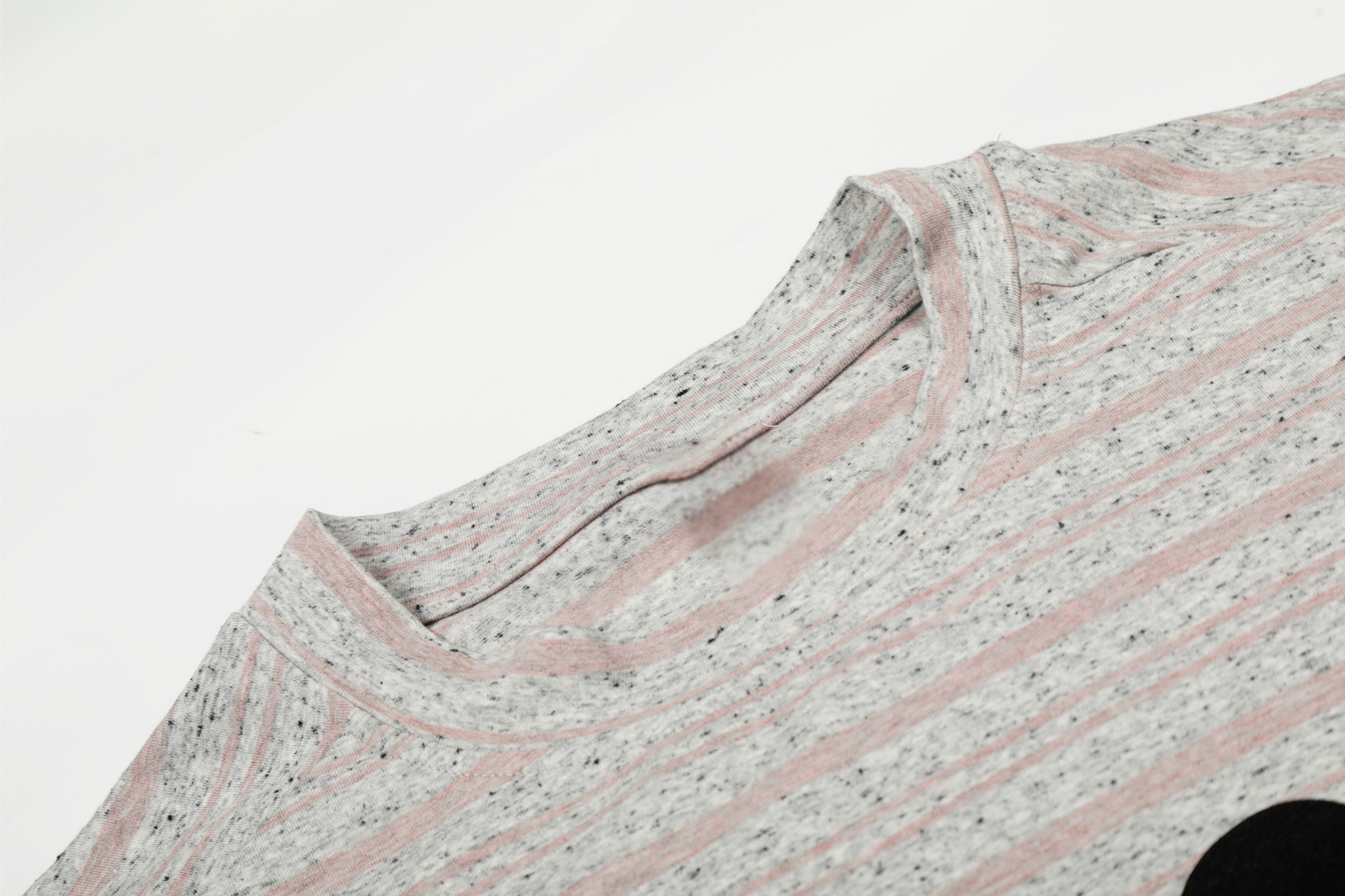 Omirad Graphic Striped Long Sleeve Tee