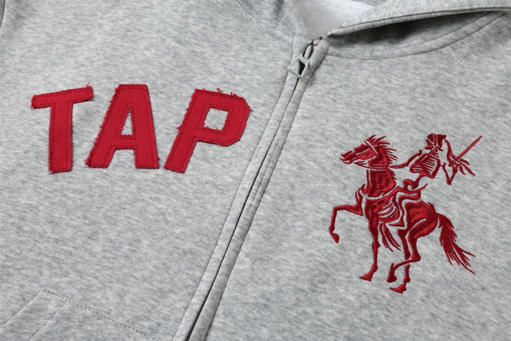 Omirad Zip-Up Graphic Hoodie