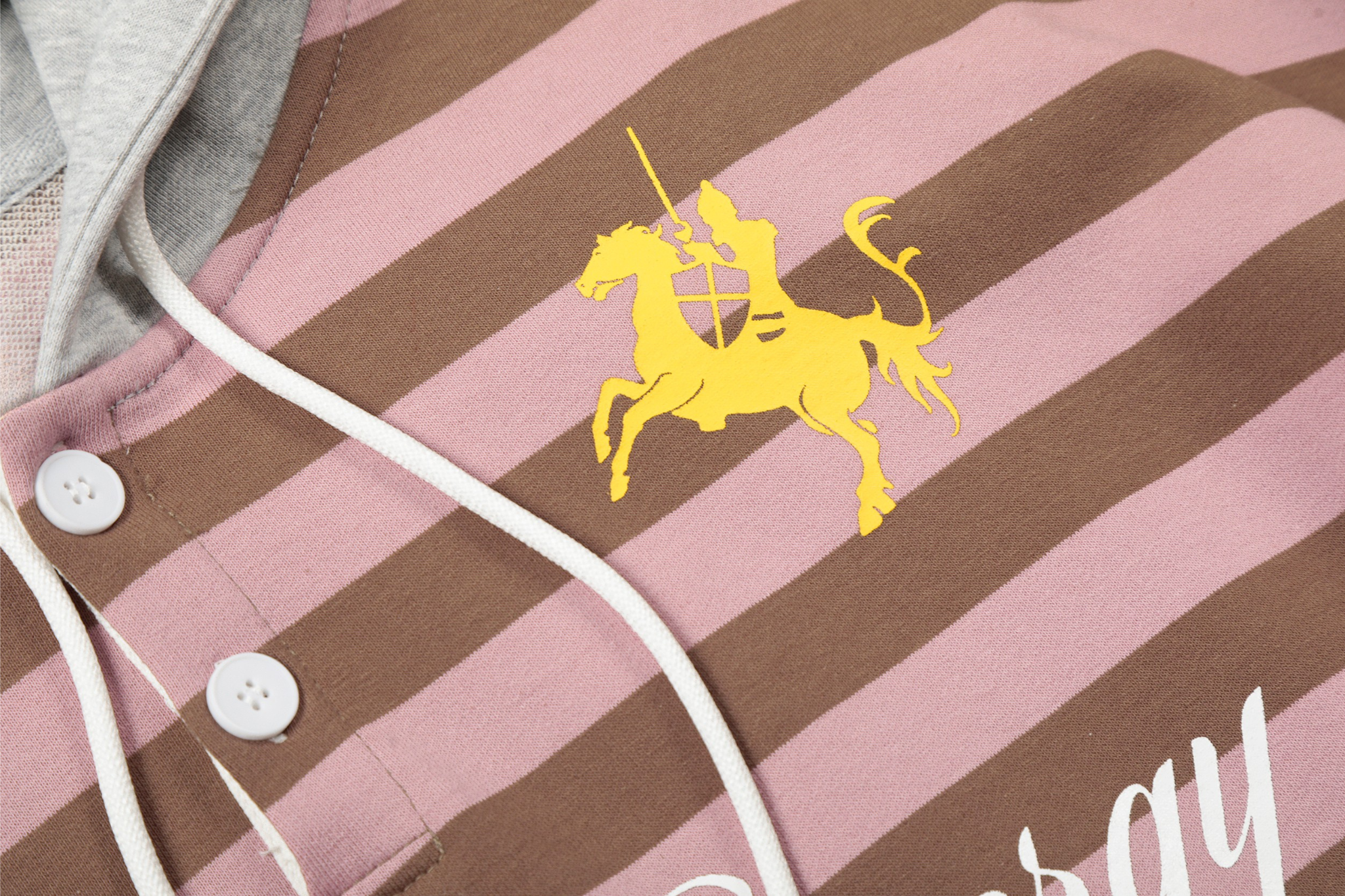 Omirad Striped Rugby Hoodie