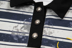 Omirad Vintage Stripe Polo Tee