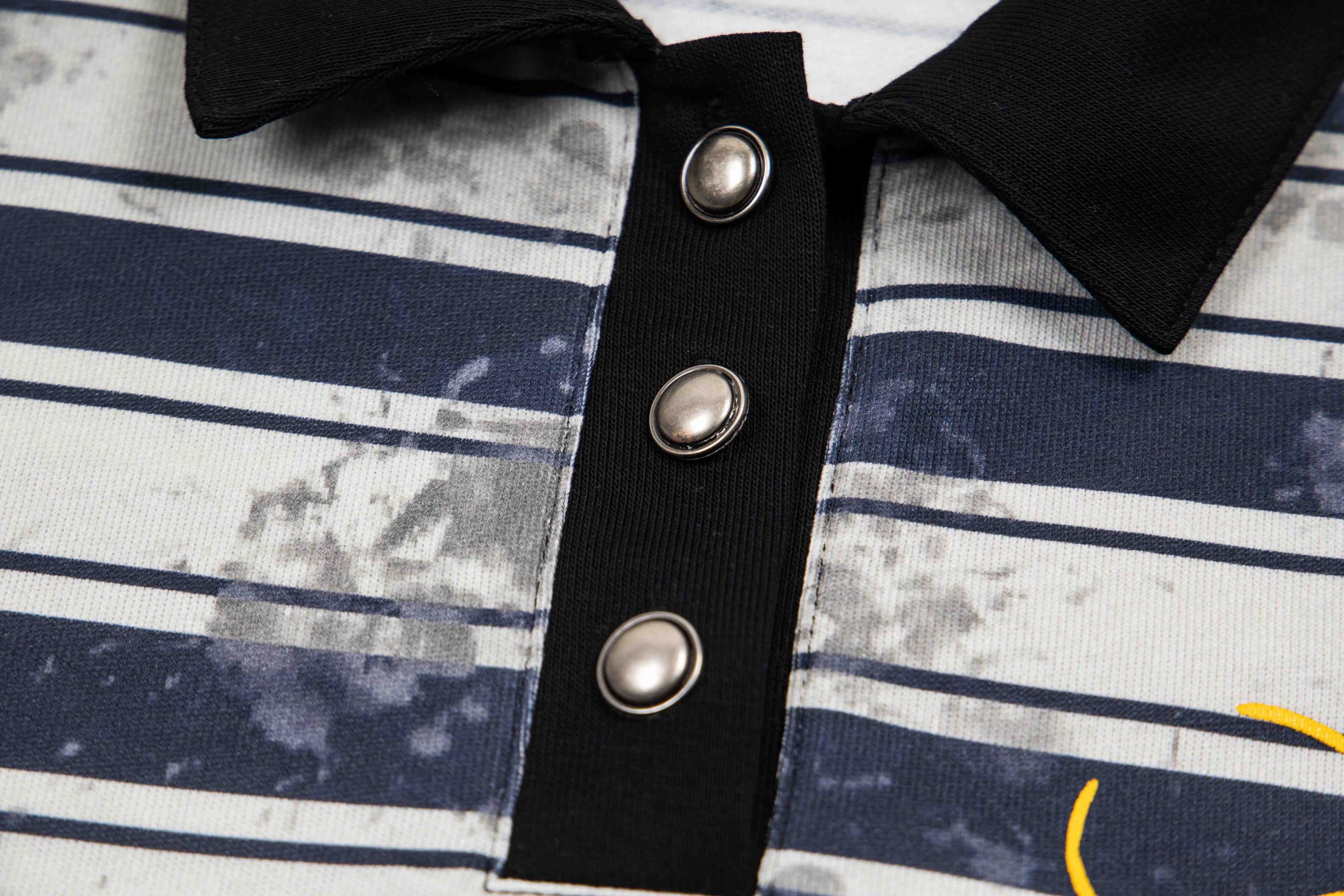 Omirad Vintage Stripe Polo Tee