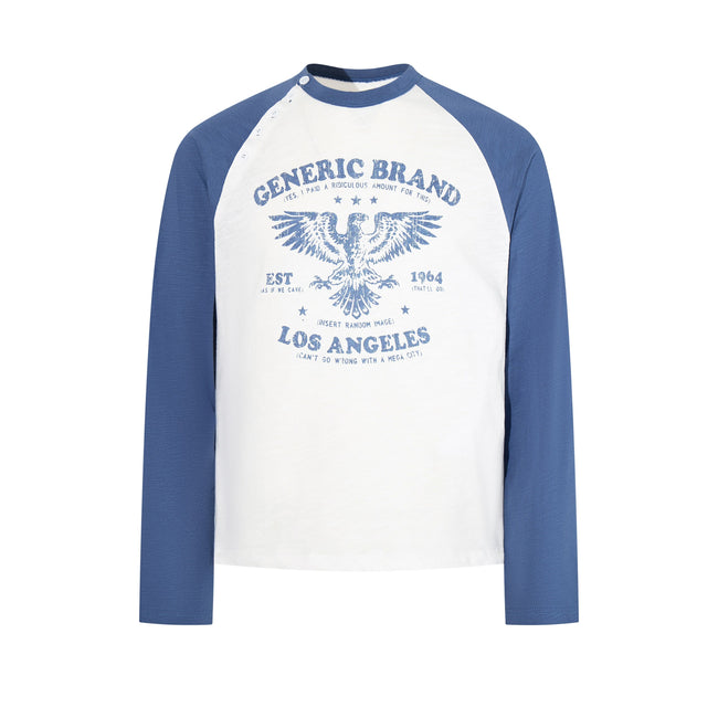 Omirad Vintage Eagle Raglan Long Sleeve Main Image