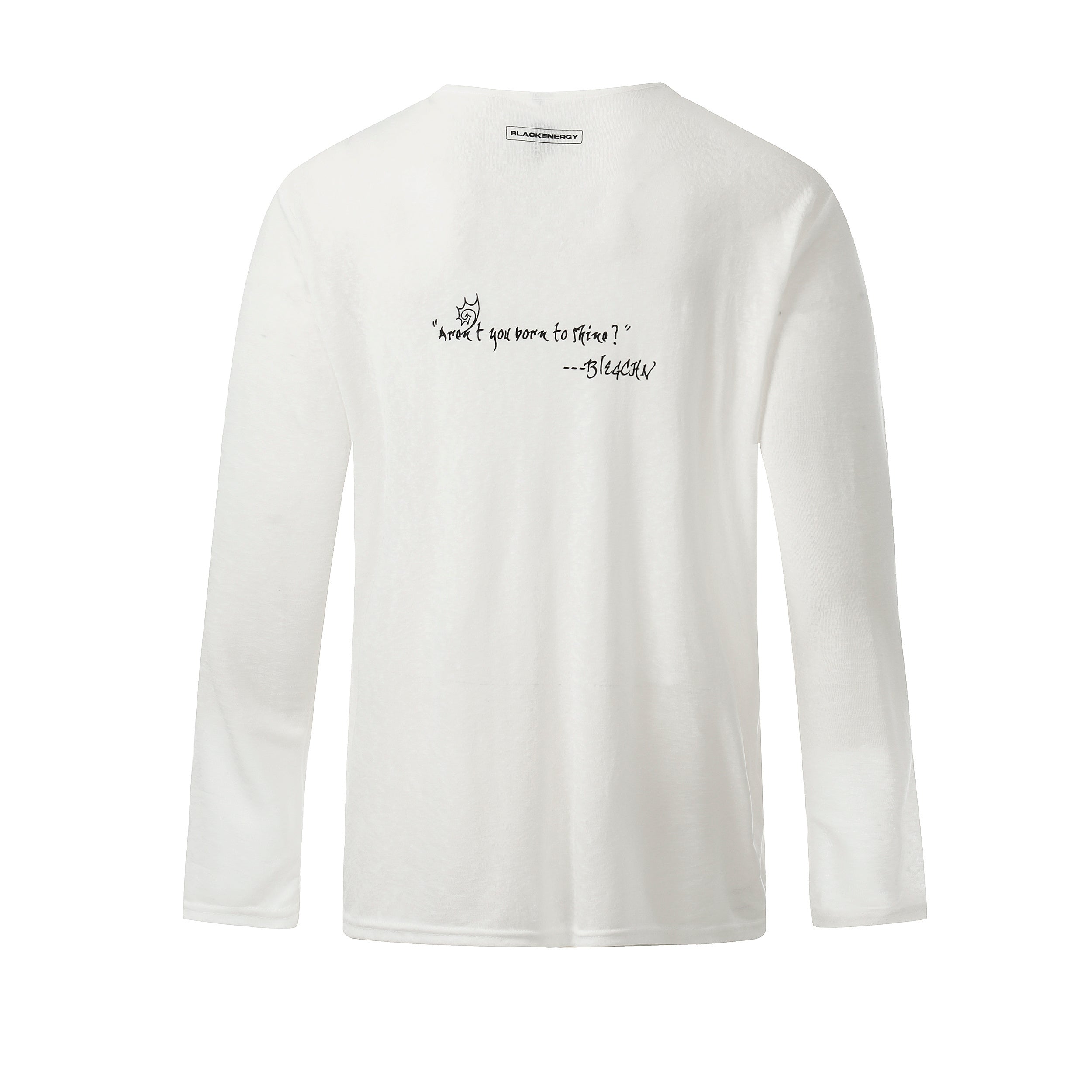 Omirad Graphic Long Sleeve Henley Tee