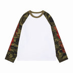 Omirad Camo Sleeve Raglan Long Sleeve Tee