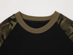 Omirad Camo Sleeve Raglan Long Sleeve Tee