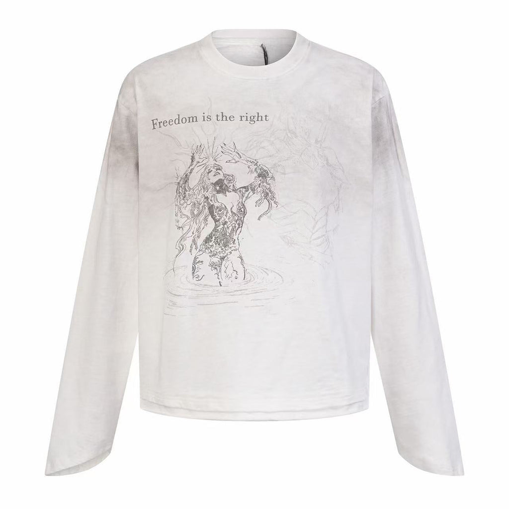 Omirad “Freedom Sketch Long Sleeve Tee”
