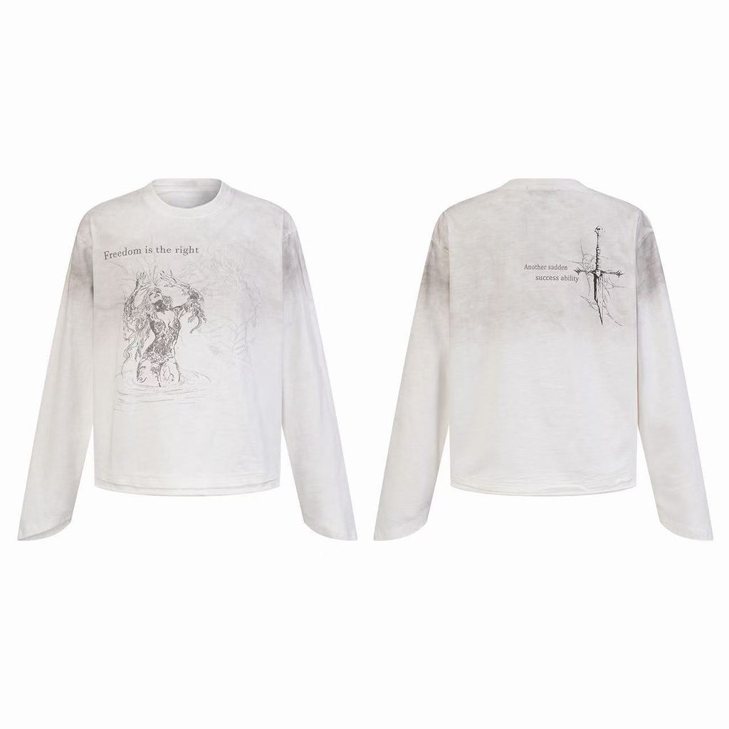 Omirad “Freedom Sketch Long Sleeve Tee”