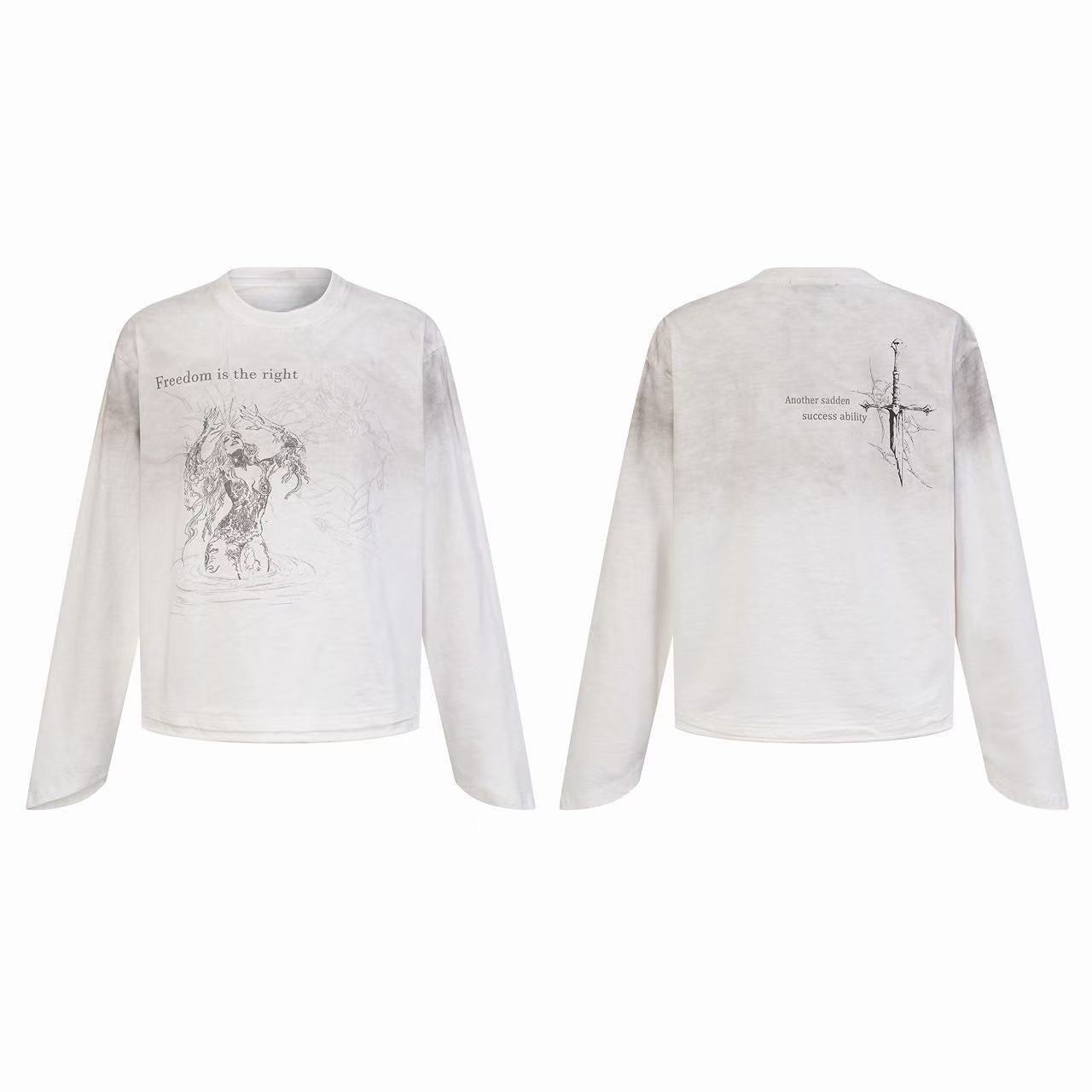 Omirad “Freedom Sketch Long Sleeve Tee”