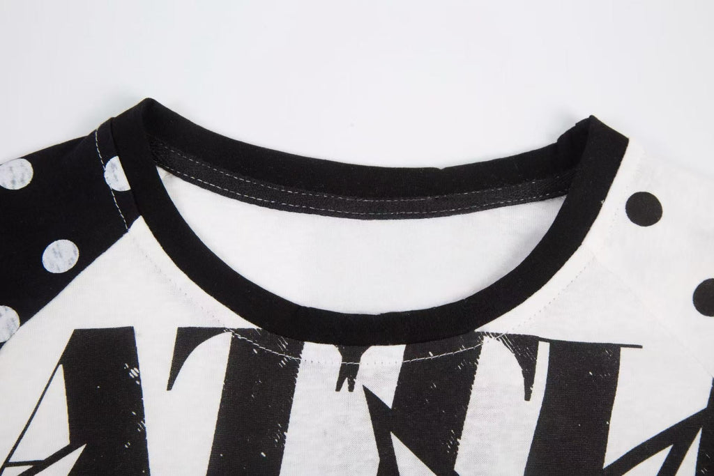 Omirad “Starry City Contrast Raglan Tee”