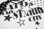 Omirad “Starry City Contrast Raglan Tee”