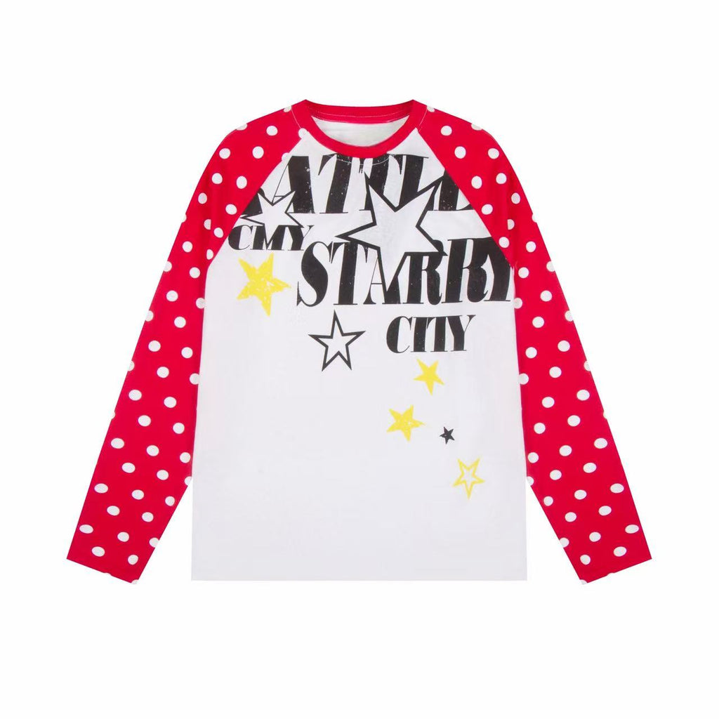 Omirad “Starry City Contrast Raglan Tee”