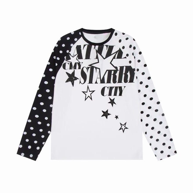Omirad “Starry City Contrast Raglan Tee” Main Image