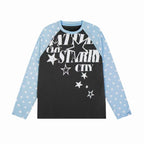 Omirad “Starry City Contrast Raglan Tee”