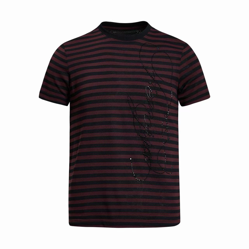 Omirad Rhinestone Stripe Tee