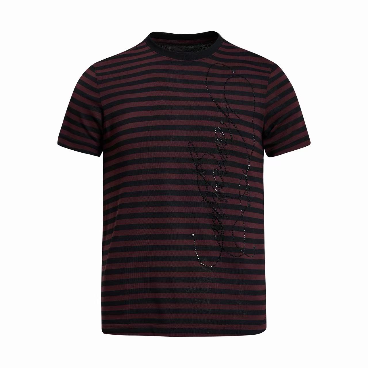 Omirad Rhinestone Stripe Tee